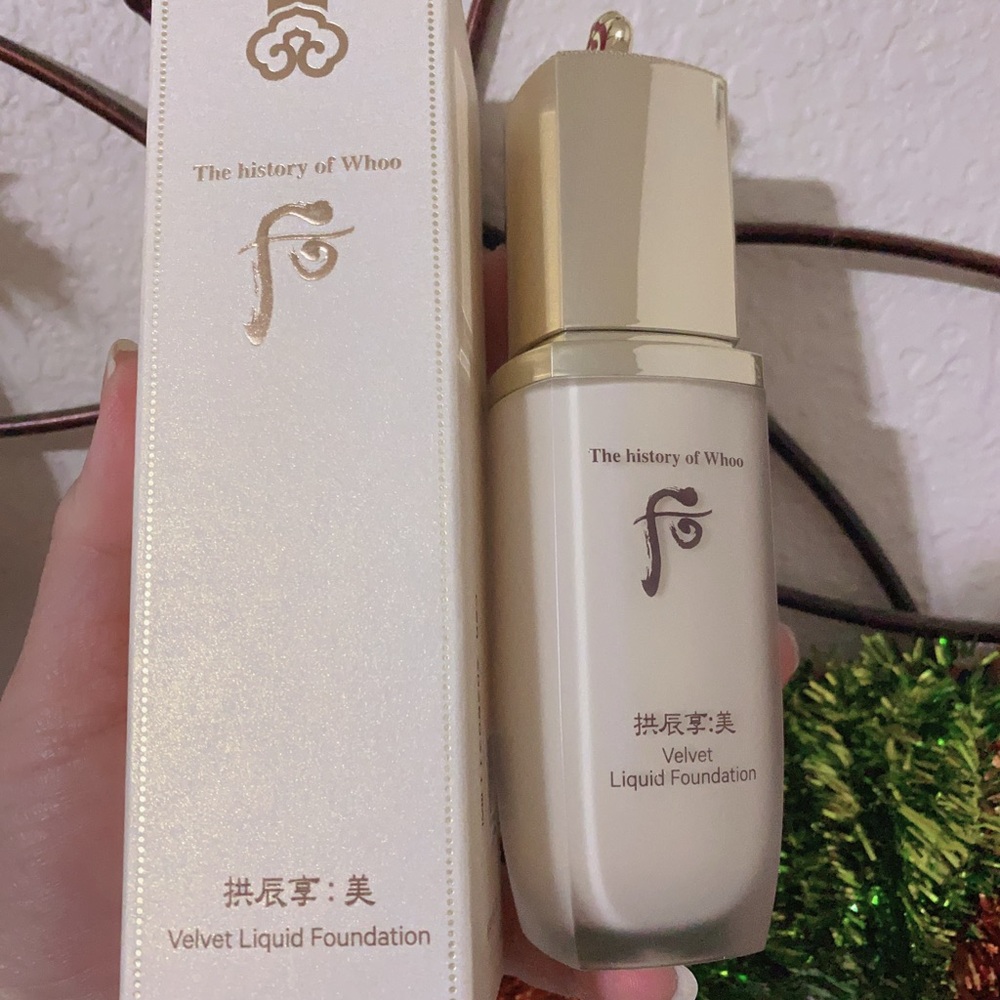 The Whoo Velvet Liquid Foundation No.21 SPF30/PA++ 40ml/1.35fl oz